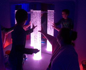 GPA Students in Sensory Room